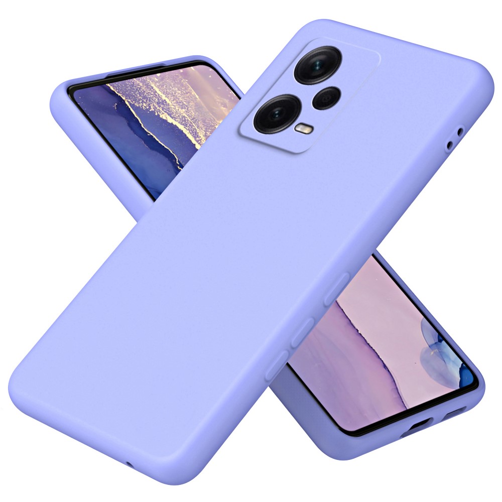 Силиконов калъф LUX за Xiaomi Redmi Note 12 Pro Plus 5G, Лилав