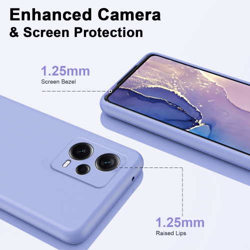 Силиконов калъф LUX за Xiaomi Redmi Note 12 Pro Plus 5G, Лилав