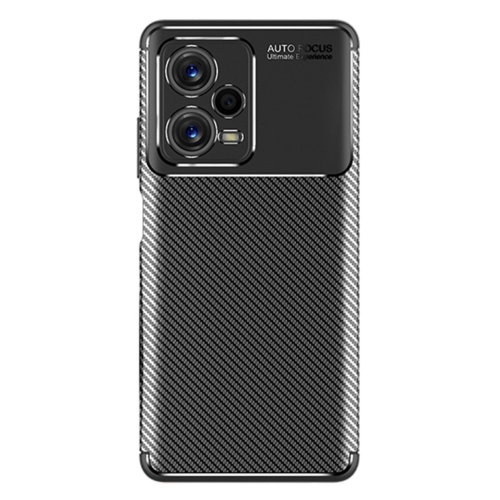 Силиконов Калъф Carbon за Xiaomi Redmi Note 12 Pro Plus 5G, Черен