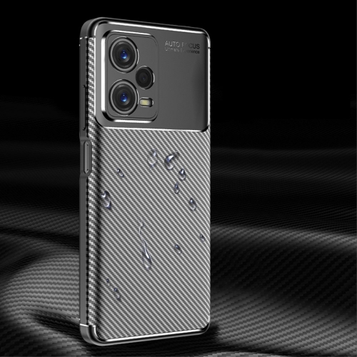 Силиконов Калъф Carbon за Xiaomi Redmi Note 12 Pro Plus 5G, Черен