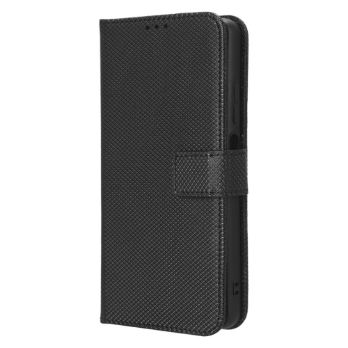 Калъф Тефтер Diamond за Xiaomi Redmi Note 12 Pro Plus 5G, Черен