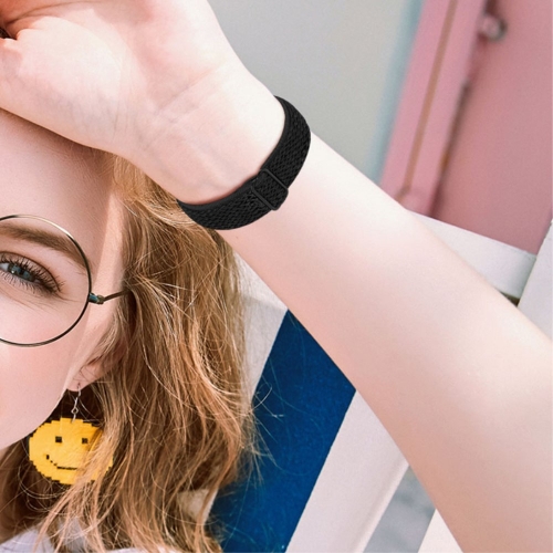 Универсална каишка Elastic за Samsung Galaxy Watch 46mm, Watch3 45mm, Черен