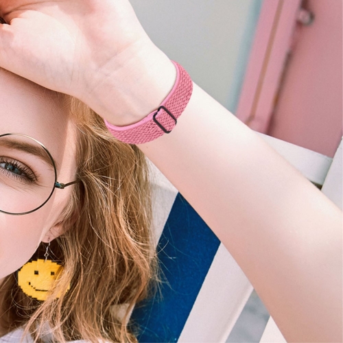 Универсална каишка Elastic за Samsung Galaxy Watch 46mm, Watch3 45mm, Розов