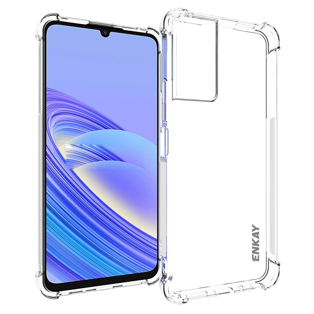 Силиконов калъф Anti Shock Enkay HAT PRINCE за TCL 40 SE, Прозрачен