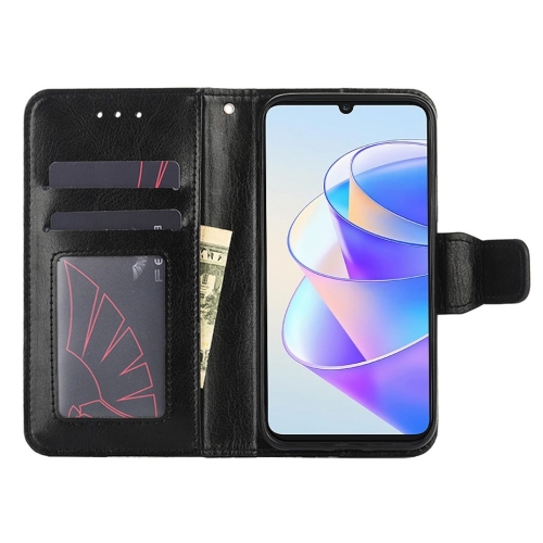 Калъф тефтер Wallet за Huawei Honor X7a 5G, Черен