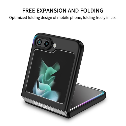 Калъф с поставка Hard Cover за Samsung Galaxy Z Flip5 5G, Черен