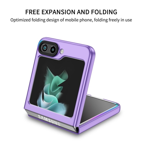 Калъф с поставка Hard Cover за Samsung Galaxy Z Flip5 5G, Лилав