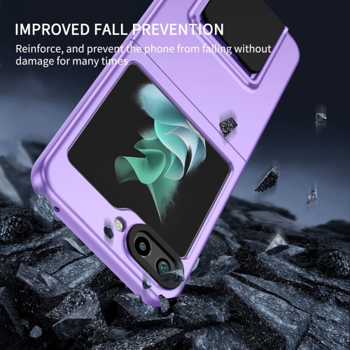 Калъф с поставка Hard Cover за Samsung Galaxy Z Flip5 5G, Лилав