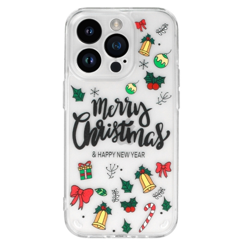 Удароустойчив калъф Christmas за iPhone 15 Pro, Happy New Year