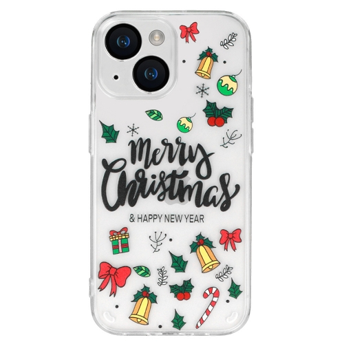 Удароустойчив калъф Christmas за iPhone 15, Happy New Year