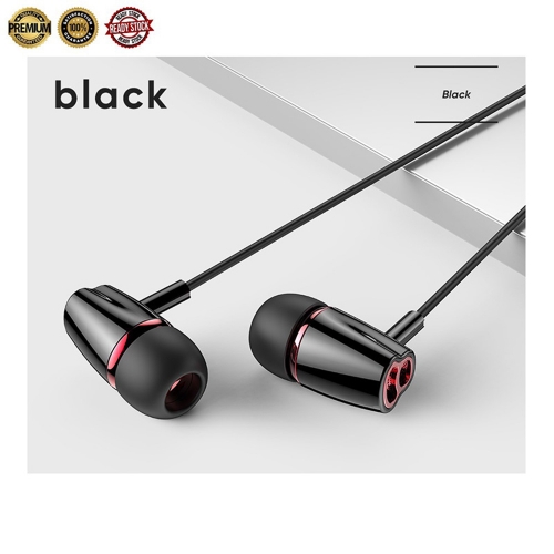 Слушалки с микрофон JoyRoom, Jack 3.5 mm, Черен