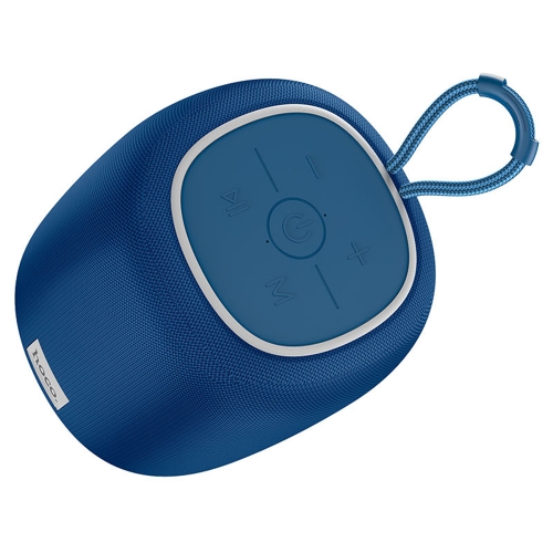 Преносима колонка HOCO HC14, Wireless, Bluetooth 5.2, RGB Lights, Тъмно син