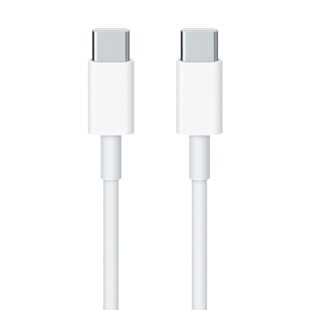 Кабел  APPLE MLL82ZM A, от USB-C към USB-C, 2m, Бял