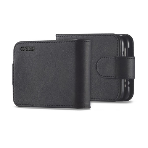 Калъф TECH-PROTECT WALLET за Samsung Galaxy Z Flip 5, Черен
