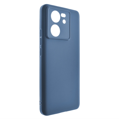 Силиконов калъф Matt за Xiaomi 13T/13T Pro, Тъмно син