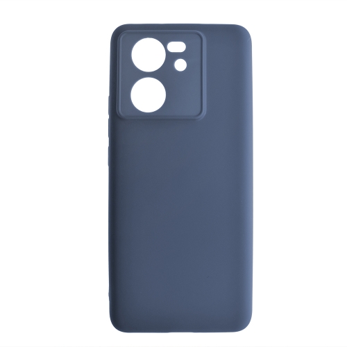 Силиконов калъф Matt за Xiaomi 13T/13T Pro, Тъмно син