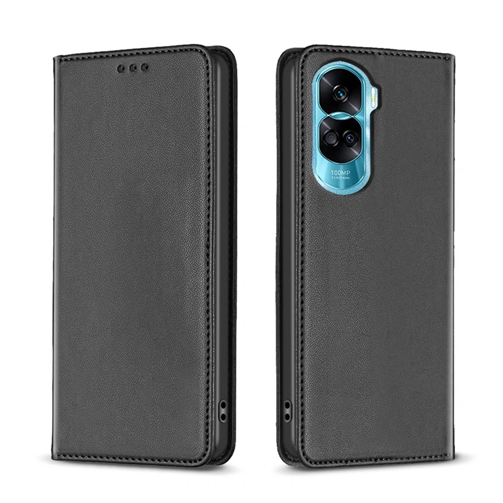 Калъф Тефтер Magnetic за Huawei Honor 90 Lite 5G, Черен