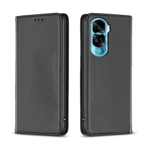 Калъф Тефтер Magnetic за Huawei Honor 90 Lite 5G, Черен