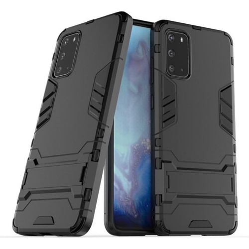 Удароустойчив Калъф с Поставка за Samsung Galaxy S20, Черен