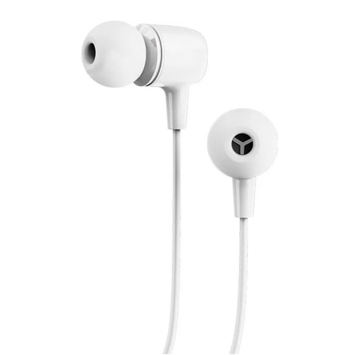 Слушалки с микрофон JELLICO CT-27, Jack 3.5mm, Бял