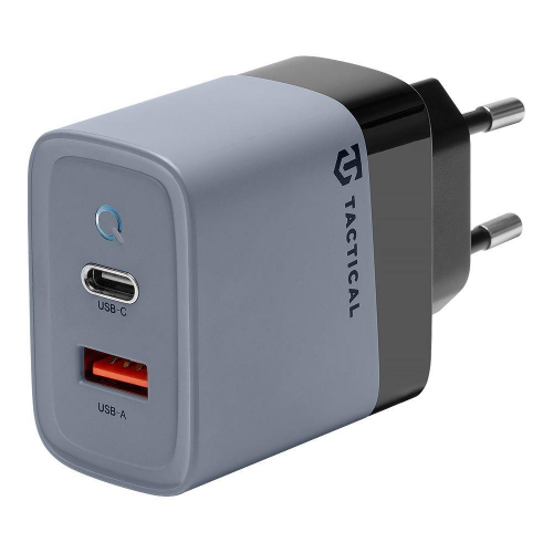 Зарядно 220v, Tactical Microgrid GaN 45W, Сив