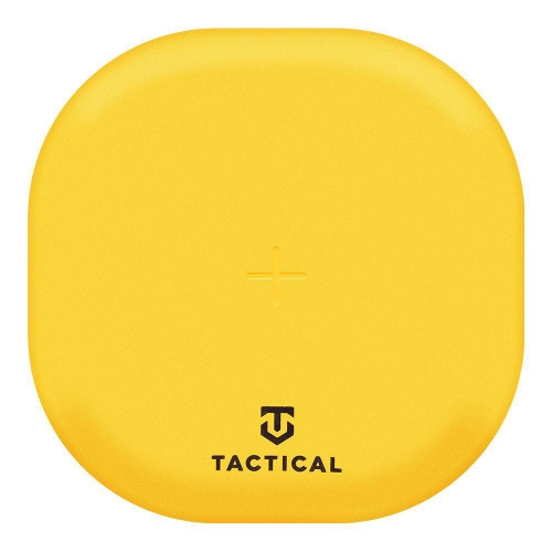 Безжично зарядно Tactical WattUp Wireless 15W, зареждаща подложка, Жълт