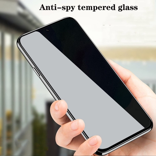 Стъклен Протектор Full Glue PRIVACY за Samsung Galaxy S23 FE, Черен