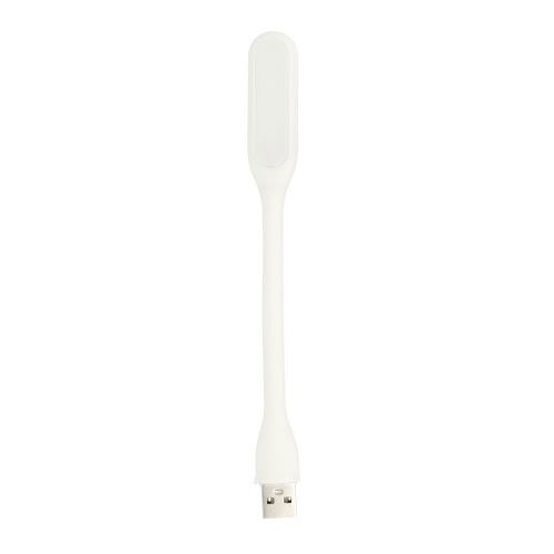 Мини Лампа Silicone USB LED, Бял