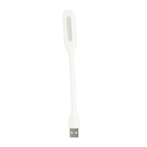 Мини Лампа Silicone USB LED, Бял