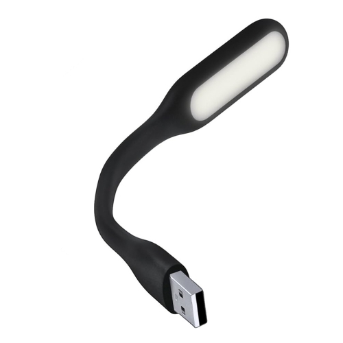 Мини Лампа Silicone USB LED, Черен