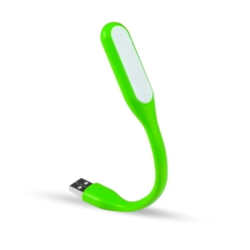Мини Лампа Silicone USB LED, Зелен