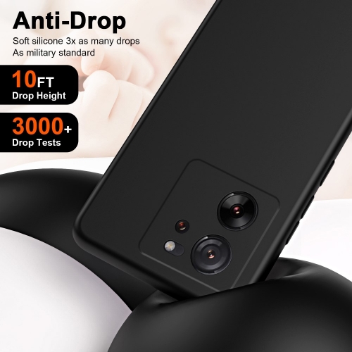 Силиконов калъф LUX за Xiaomi 13T/13T Pro, Черен