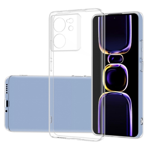 Силиконов калъф за Xiaomi 13T/13T Pro, Прозрачен