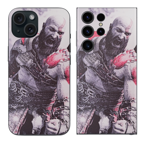 Изрязване Фолио Протектор за телефон (Гръб), 3D Kratos 