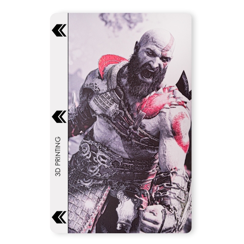 Изрязване Фолио Протектор за телефон (Гръб), 3D Kratos 