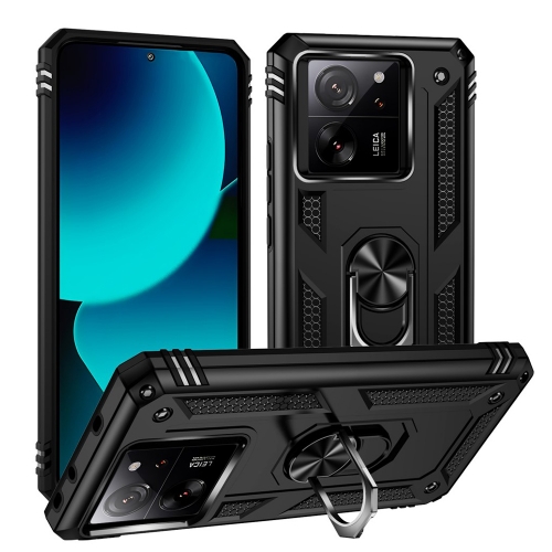 Удароустойчив калъф Hybrid Cover за Xiaomi 13T/13T Pro, Черен