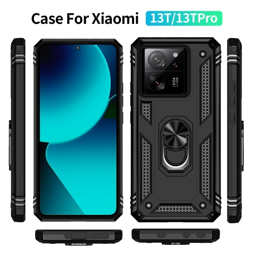 Удароустойчив калъф Hybrid Cover за Xiaomi 13T/13T Pro, Черен