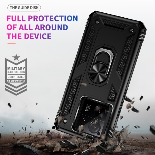 Удароустойчив калъф Hybrid Cover за Xiaomi 13T/13T Pro, Черен