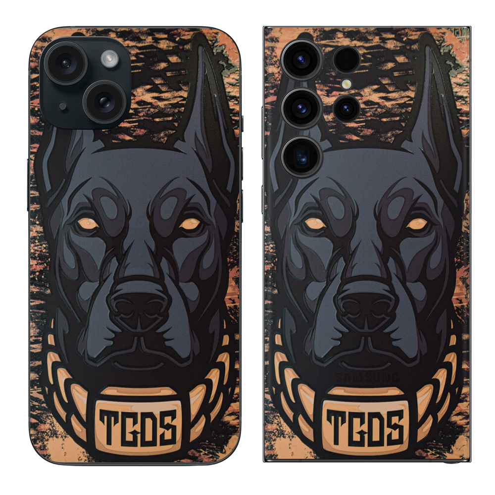 Изрязване Фолио Протектор за телефон (Гръб), 3D Dog TGDS