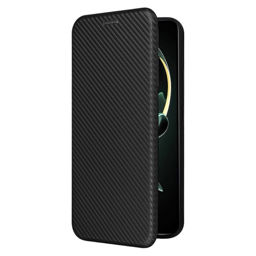 Калъф Тефтер Carbon за Xiaomi 13T/13T Pro, Черен