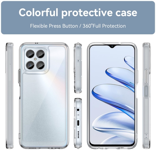 Удароустойчив калъф Acrylic за Honor 70 Lite 5G, Прозрачен