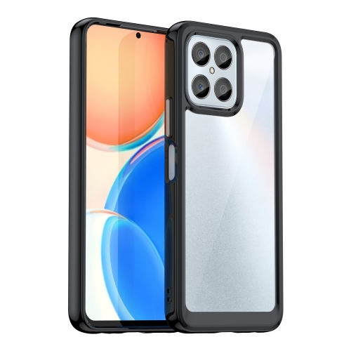 Удароустойчив калъф Acrylic за Honor 70 Lite 5G, Черен