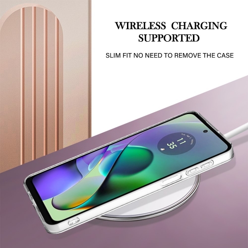 Удароустойчив калъф YB IMD за Motorola Moto G54 5G, Лилави цветя