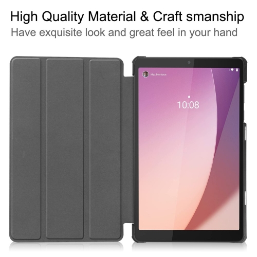 Калъф тефтер GenTab за таблет Lenovo Tab M8 Gen 4, Черен
