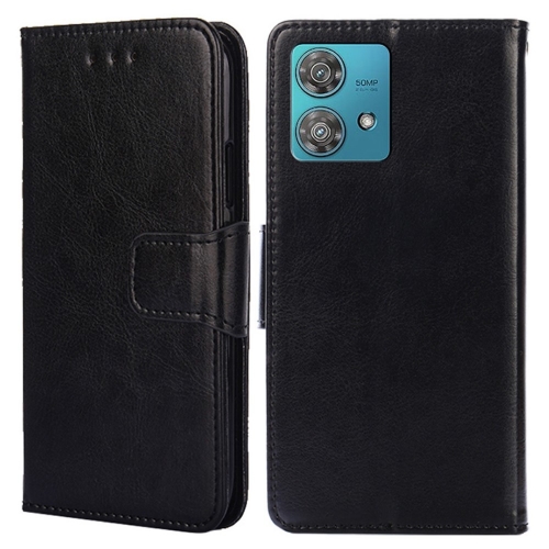 Калъф тефтер Wallet за Motorola Edge 40 Neo 5G, Черен