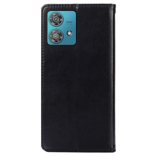 Калъф тефтер Wallet за Motorola Edge 40 Neo 5G, Черен