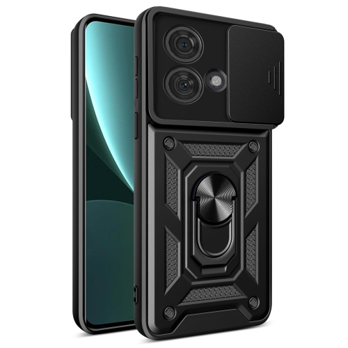 Удароустойчив калъф Slide Camera за Motorola Edge 40 Neo 5G, Черен
