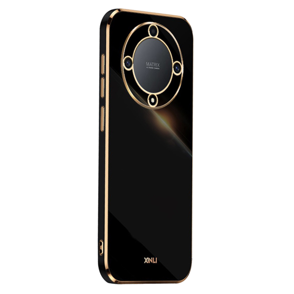 Силиконов калъф XINLI за Honor Magic 5 Lite 5G, Черен