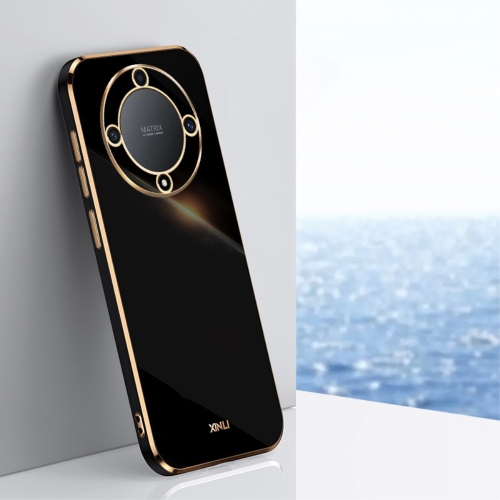 Силиконов калъф XINLI за Honor Magic 5 Lite 5G, Черен