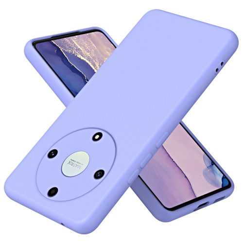 Удароустойчив калъф Silicone Lite за Honor Magic 5 Lite 5G, Лилав